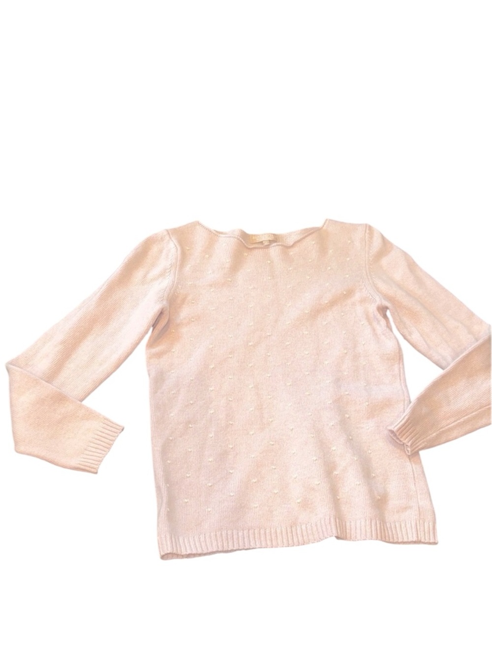Benedetta B. Light pastel cashmere and wool blend light sweater size medium